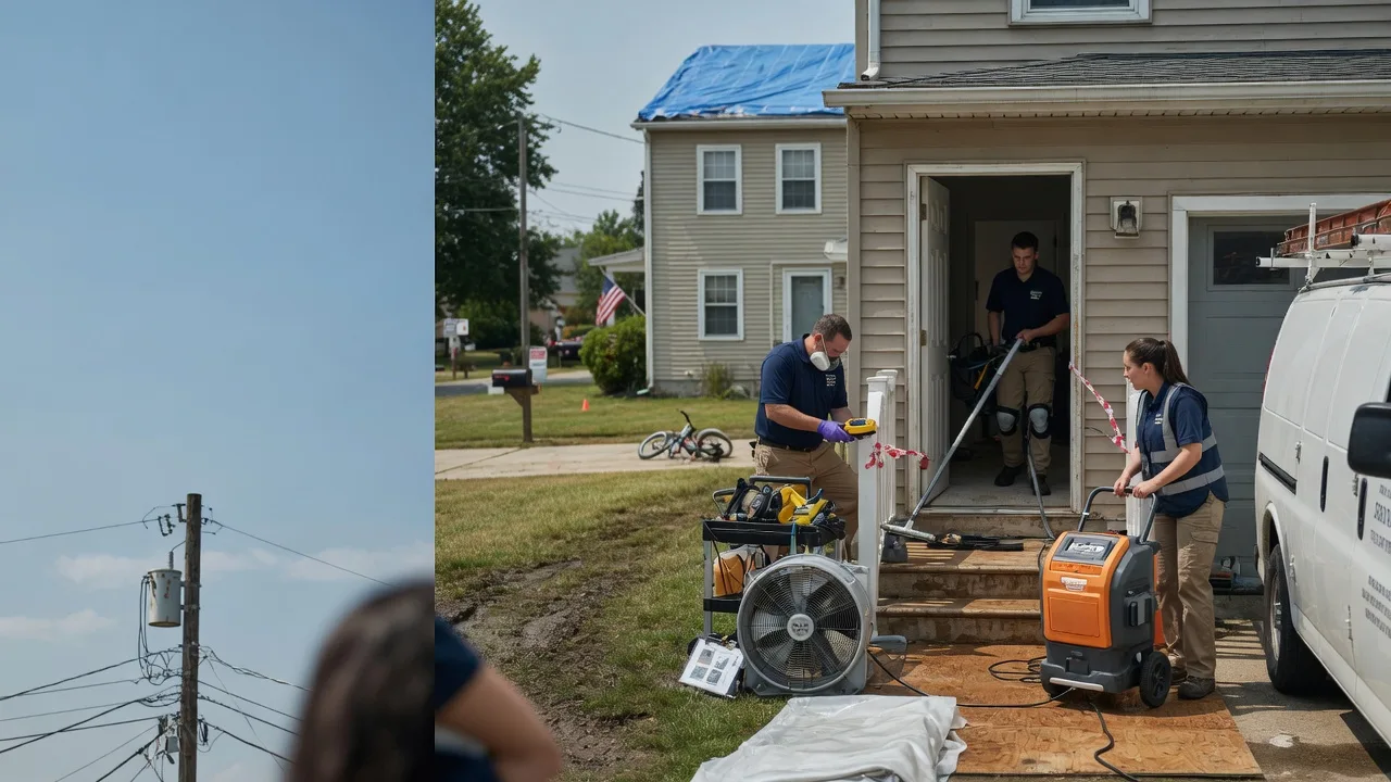 Water Damage Repair in Kinsale, VA near me